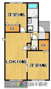 アルヴェ・ヒロ【202号室】の間取り