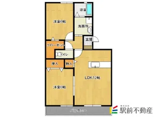 ウィルモアTOSHI【302号室】の間取り