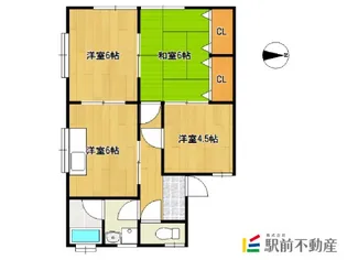 3DKの間取り画像