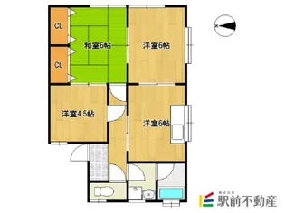 3DKの間取り画像