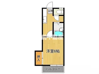 ピュアワールド【203号室】の間取り