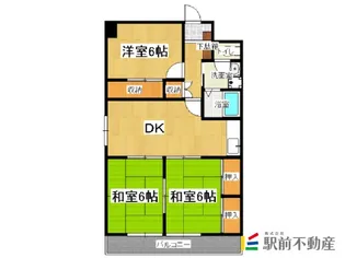 カーサナカムラ【403号室】の間取り