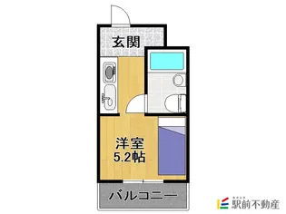 柿園ハイツ【5005号室】の間取り