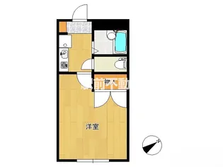 レオパレス英【1F号室】の間取り