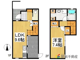 ショコラ【N-B号室】の間取り