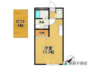 コーポMA【2階】の間取り