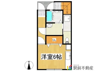 サンマリノ龍ヶ原 B棟【102号室】の間取り