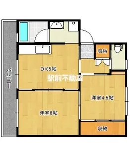 ソロンBLD三潴II【506号室】の間取り