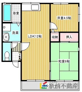 シティハイムキラビ【202号室】の間取り