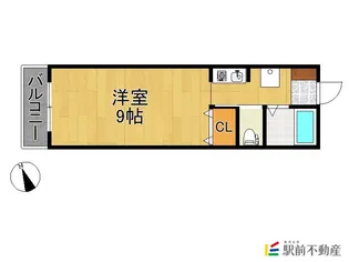 CSAP【201号室】の間取り