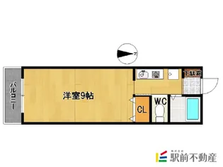 CSAP【202号室】の間取り