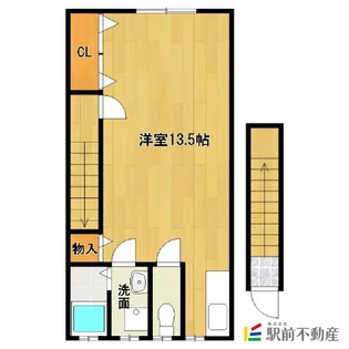 福岡県筑後市大字熊野【アパート】の間取り