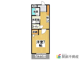 セントラルパークサイドマンション【118号室】の間取り