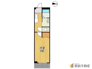 HIKARI BLDG【5階】の間取り