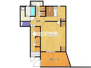 福岡県みやま市瀬高町高柳【アパート】の間取り