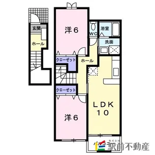 ニューライズ和A棟【2階】の間取り