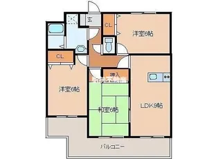 リベア船小屋【C3号室】の間取り
