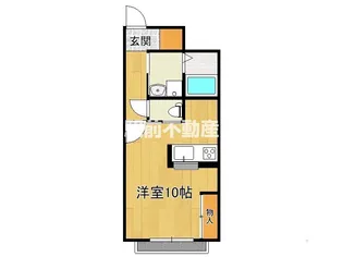 レオネクスト筑紫町【1F号室】の間取り