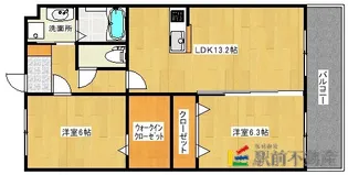 プレステージけやき通りⅡ【302号室】の間取り