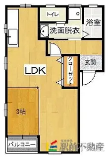 B-Blue【2階】の間取り