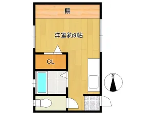 アローフィールドA【103号室】の間取り