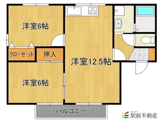 セジュールルミエール【201号室】の間取り