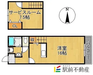 MYUNA 01【203号室】の間取り
