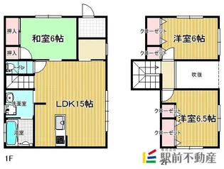 福岡県久留米市城島町青木島【一戸建】の間取り