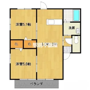 パストラルハイムみやまC【102号室】の間取り