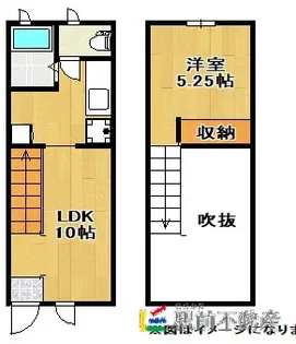 ボナールSentosa輝【111号室】の間取り
