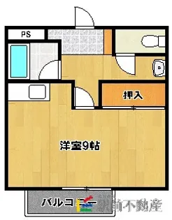 パークハウス一条A棟【202号室】の間取り