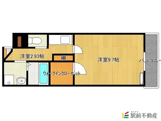 エクシートⅡ【112号室】の間取り