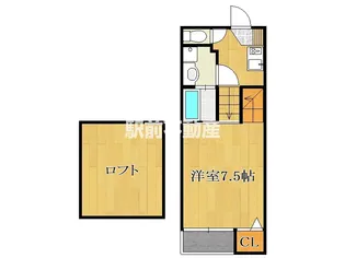 シエラ柳川【207号室】の間取り