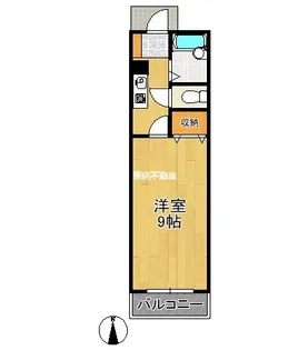 アトラエント【1-A号室】の間取り