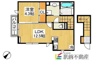 Dream Y’s A棟【202号室】の間取り