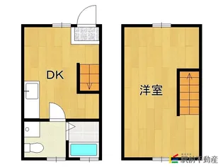 サンマリノ新代II【D号室】の間取り