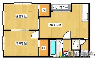 REFRAIN【A号室】の間取り