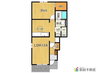 エトワール・フィラントⅠ【1階】の間取り