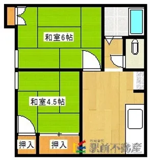 RMコーポ【203号室】の間取り