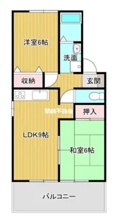 セジュール井上【202号室】の間取り