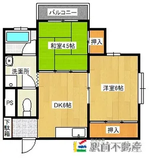 ウインライトビル【301号室】の間取り
