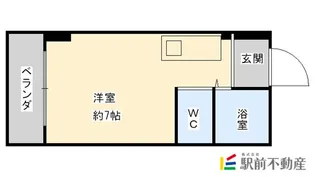 第八上野ビル【606号室】の間取り