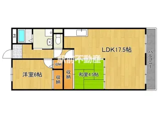 グレイシス【703号室】の間取り