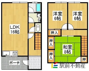 ウイング広川【102号室】の間取り