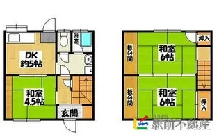 Mi-CASA荘【101号室】の間取り