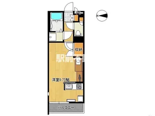 レオネクストウイロウⅦ【1F号室】の間取り