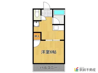 ベルハウス【305号室】の間取り