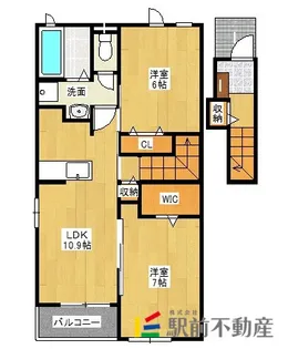 アルカンシェルⅦ【205号室】の間取り