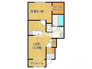 モーニンググローリー【1階】の間取り