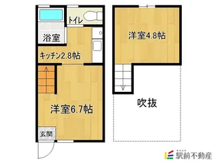 モデスティ五反田【G号室】の間取り